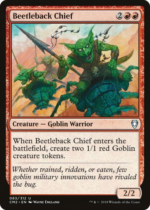 Beetleback Chief in the group Magic the Gathering / Types / Creatures / Warrior at Proxyprinters.com (18391)