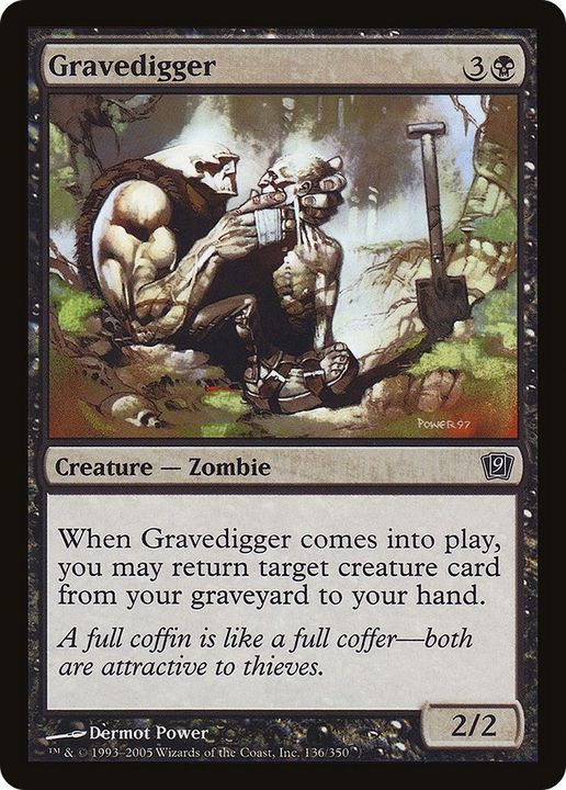 Gravedigger in the group Magic the Gathering / Sets / Ninth Edition at Proxyprinters.com (1840)