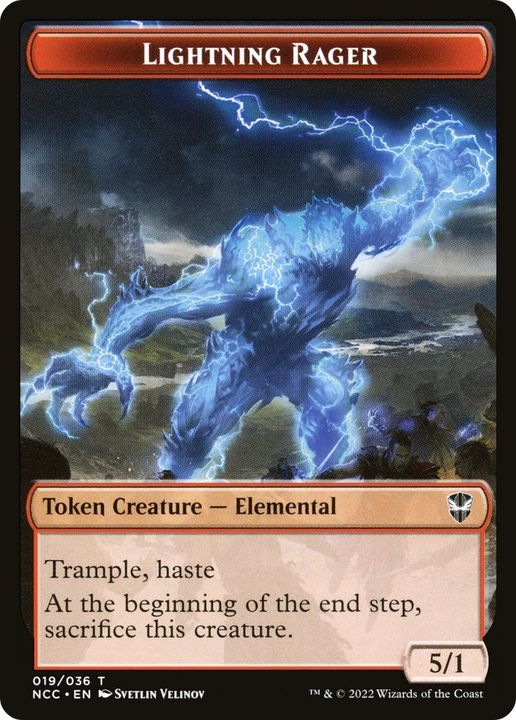 Lightning Rager in the group Magic the Gathering / Types / Colors / Red at Proxyprinters.com (18414)