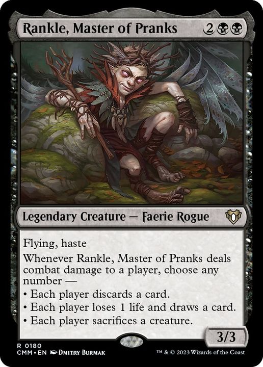 Rankle, Master of Pranks in the group Magic the Gathering / Sets / Commander Masters at Proxyprinters.com (18419)