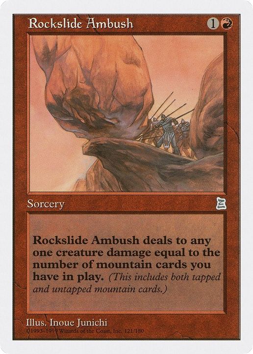 Rockslide Ambush in the group Magic the Gathering / Types / Colors / Red at Proxyprinters.com (1842)