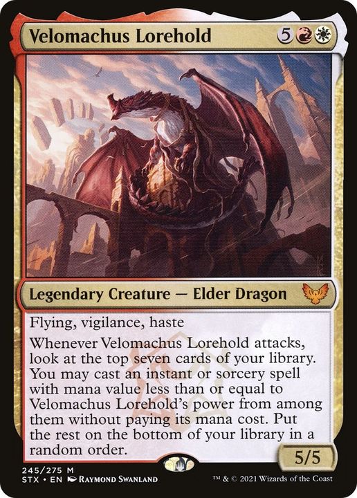 Velomachus Lorehold in the group Magic the Gathering / Types / Colors / Multicolors / R, W at Proxyprinters.com (1845)