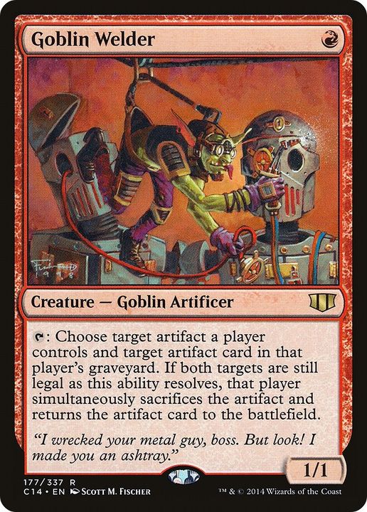 Goblin Welder in the group Magic the Gathering / Types / Creatures / Goblin at Proxyprinters.com (18450)