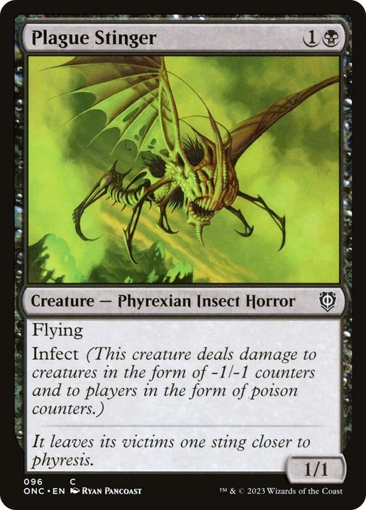 Plague Stinger in the group Magic the Gathering / Sets / Phyrexia: All Will Be One Commander at Proxyprinters.com (18473)