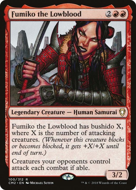 Fumiko the Lowblood in the group Magic the Gathering / Types / Creatures / Human at Proxyprinters.com (18485)