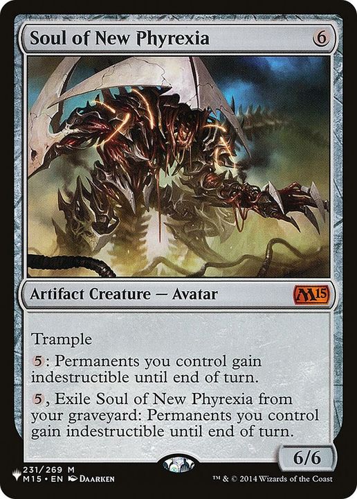 Soul of New Phyrexia in the group Magic the Gathering / Types / Colors / Colorless at Proxyprinters.com (18487)