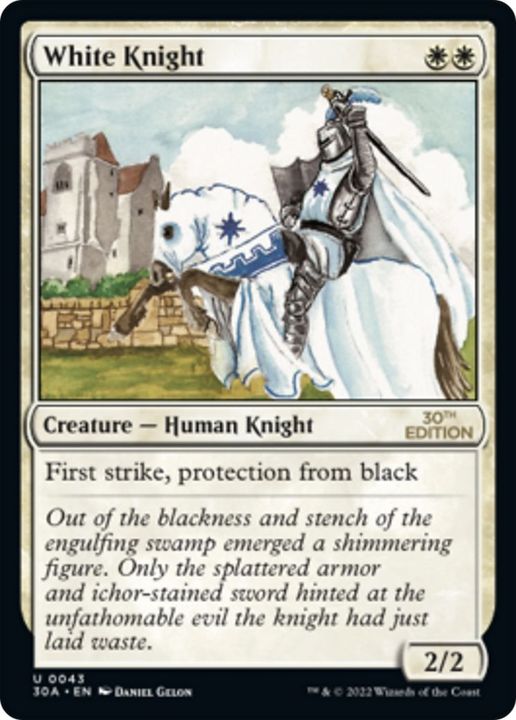 White Knight in the group Magic the Gathering / Sets / 30th Anniversary Edition at Proxyprinters.com (18493)