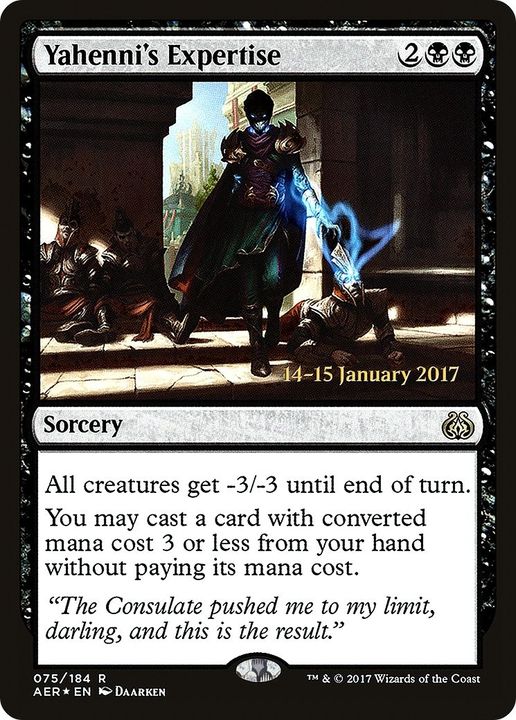 Yahenni's Expertise in the group Magic the Gathering / Sets / Aether Revolt Promos at Proxyprinters.com (18520)