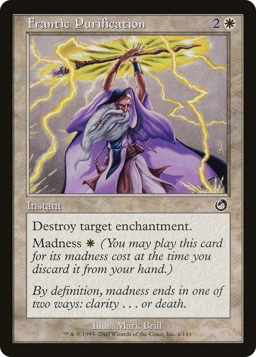 Frantic Purification in the group Magic the Gathering / Types / Colors / White at Proxyprinters.com (1854)