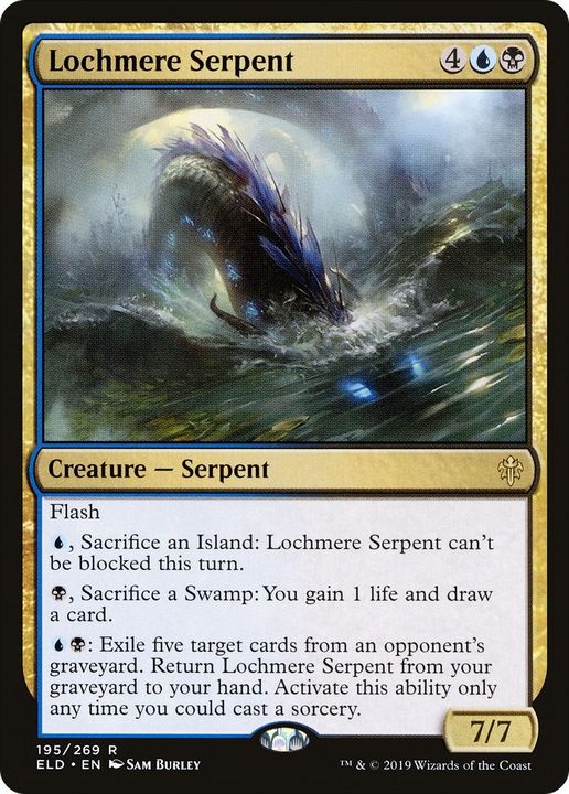 Lochmere Serpent in the group Magic the Gathering / Types / Colors / Multicolors / B, U at Proxyprinters.com (18541)