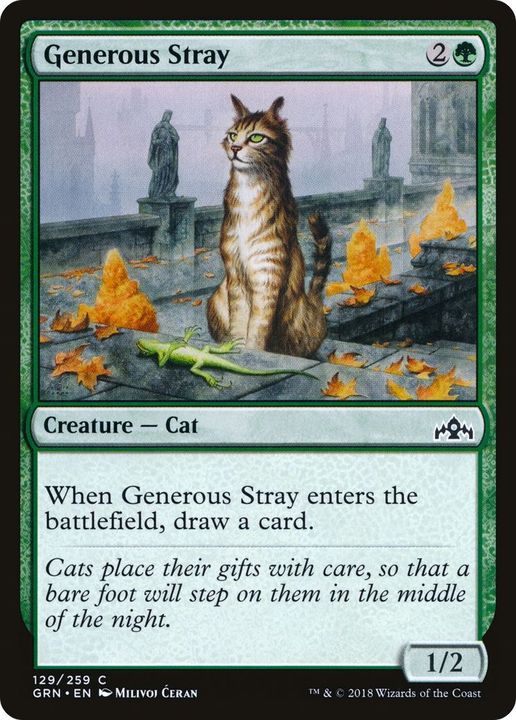 Generous Stray in the group Magic the Gathering / Sets / Guilds of Ravnica at Proxyprinters.com (18545)