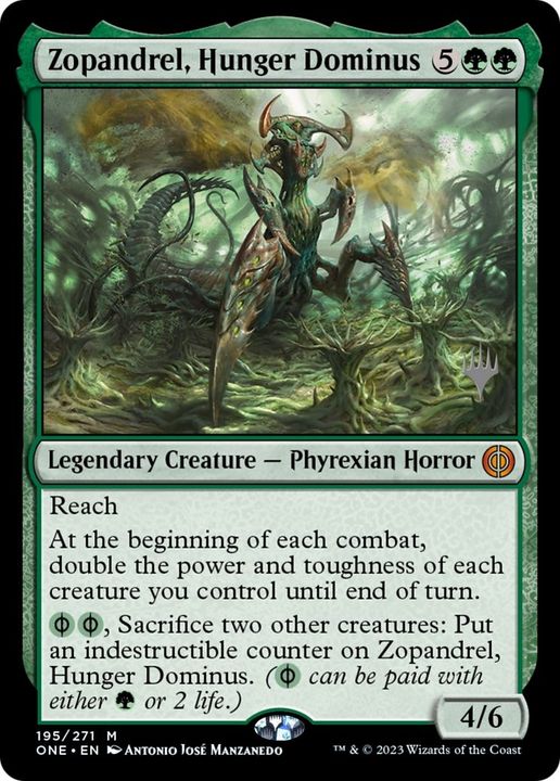 Zopandrel, Hunger Dominus in the group Magic the Gathering / Types / Colors / Green at Proxyprinters.com (18554)