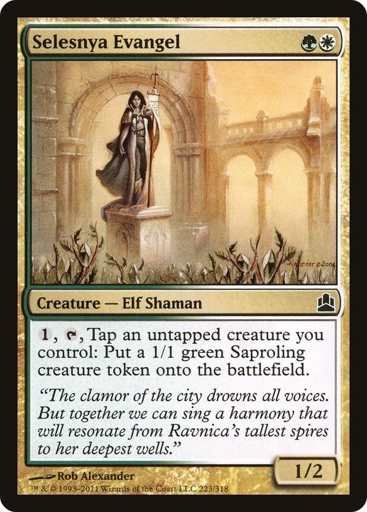 Selesnya Evangel in the group Magic the Gathering / Types / Colors / Multicolors / G, W at Proxyprinters.com (18586)