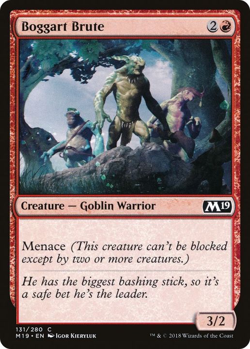 Boggart Brute in the group Magic the Gathering / Sets / Core Set 2019 at Proxyprinters.com (18629)