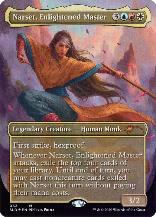 Narset, Enlightened Master in the group Magic the Gathering / Types / Colors / Multicolors / R, U, W at Proxyprinters.com (18648)