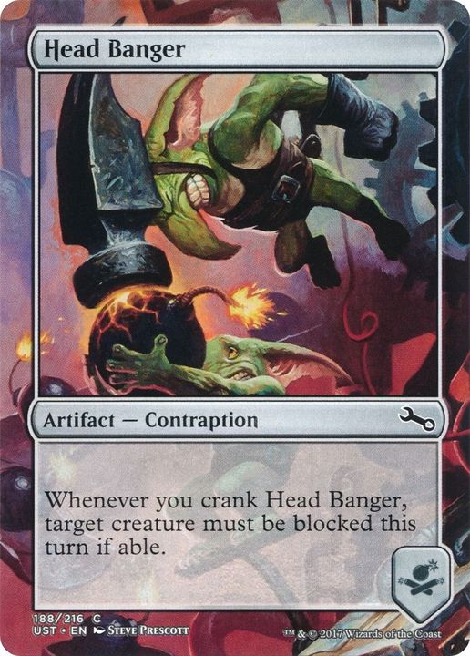 Head Banger in the group Magic the Gathering / Types / Artifacts / Artifact at Proxyprinters.com (18653)