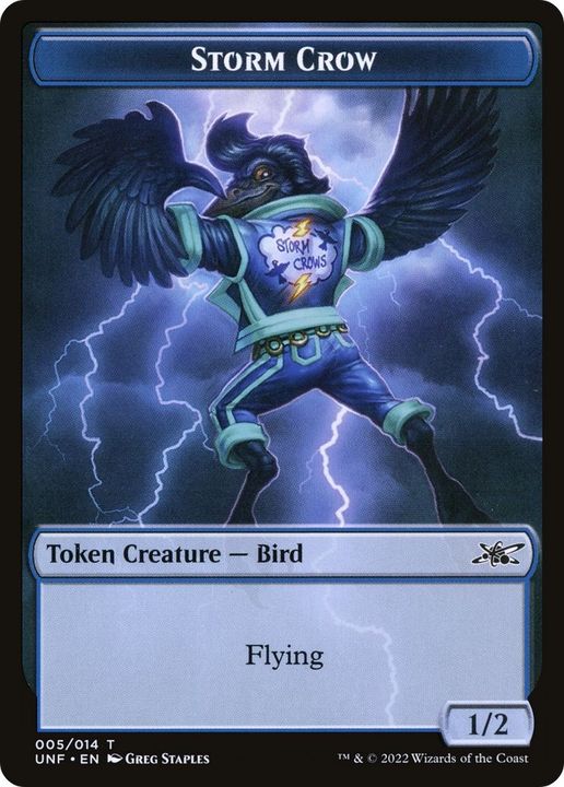 Storm Crow in the group Magic the Gathering / Types / Colors / Blue at Proxyprinters.com (18656)