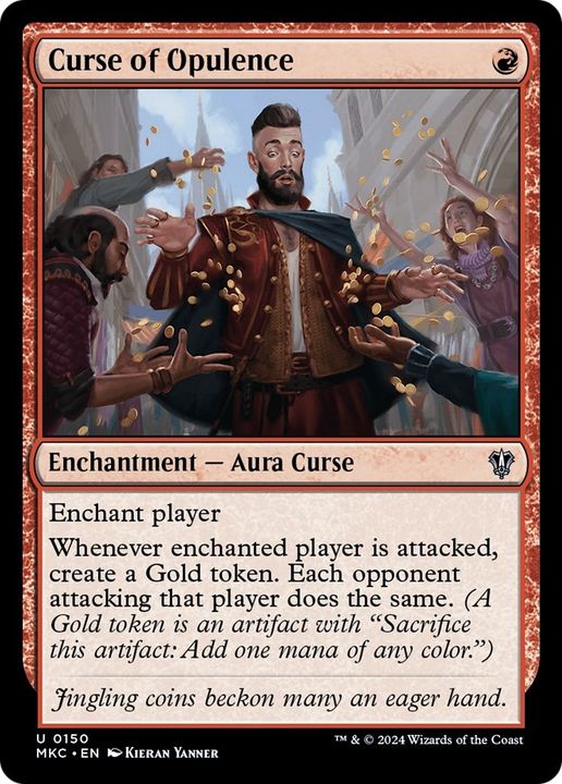 Curse of Opulence in the group Magic the Gathering / Types / Colors / Red at Proxyprinters.com (18663)