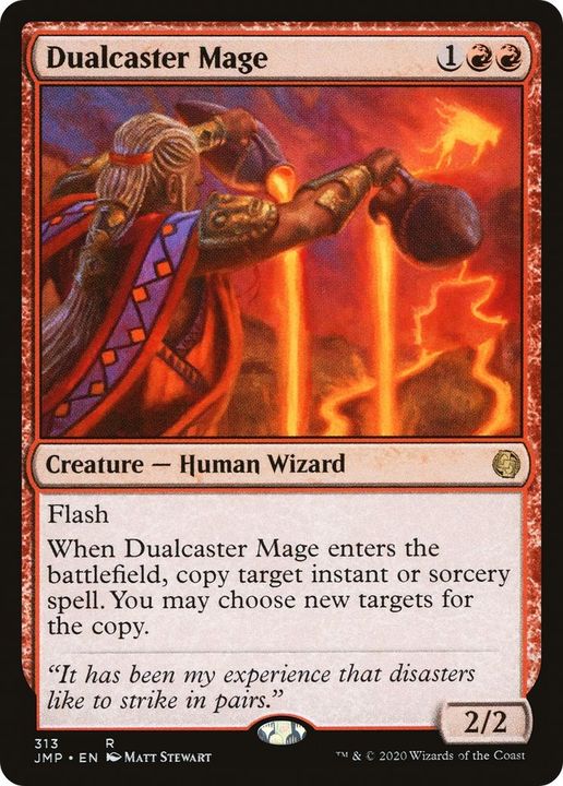 Dualcaster Mage in the group Magic the Gathering / Types / Creatures / Wizard at Proxyprinters.com (18674)