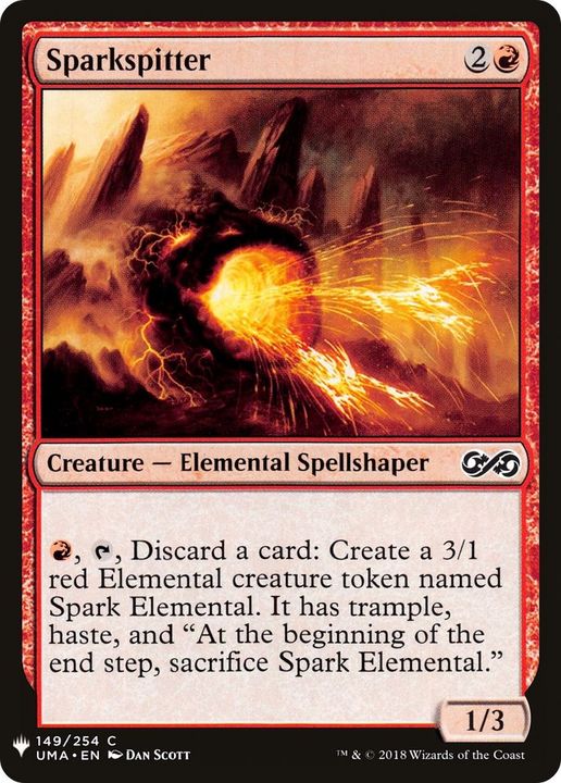 Sparkspitter in the group Magic the Gathering / Types / Colors / Red at Proxyprinters.com (187)