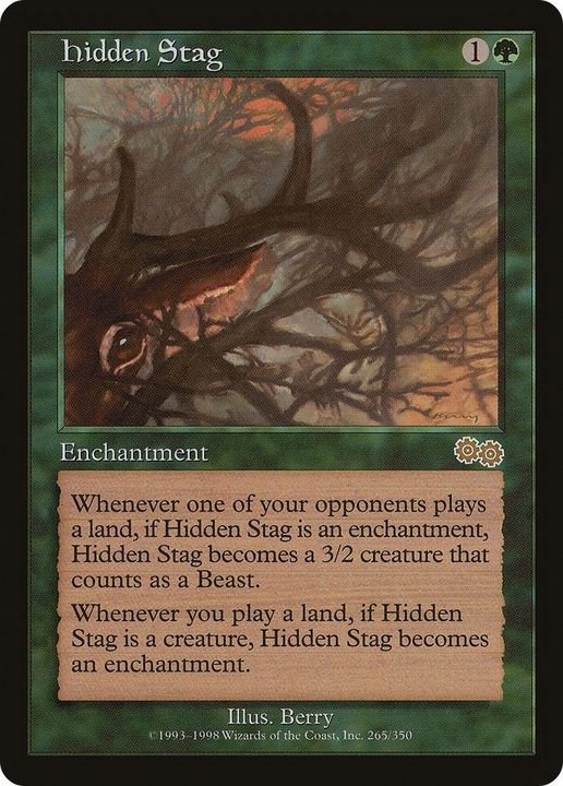 Hidden Stag in the group Magic the Gathering / Sets / Urza's Saga at Proxyprinters.com (1872)