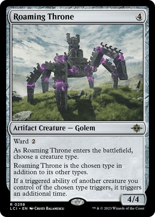 Roaming Throne in the group Magic the Gathering / Sets / The Lost Caverns of Ixalan at Proxyprinters.com (18740)