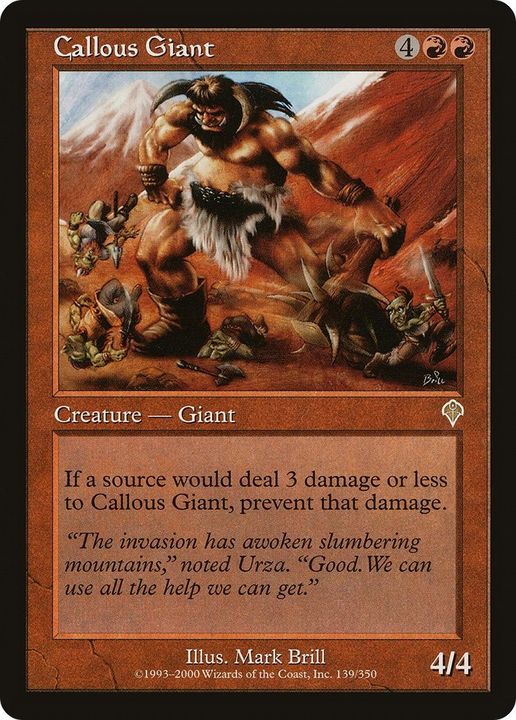 Callous Giant in the group Magic the Gathering / Types / Colors / Red at Proxyprinters.com (18744)