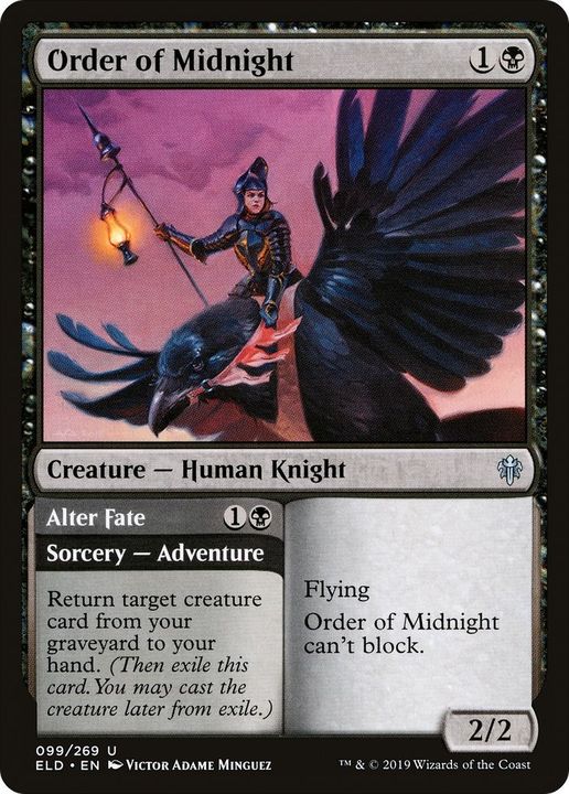 Order of Midnight // Alter Fate in the group Magic the Gathering / Types / Creatures / Human at Proxyprinters.com (18759)