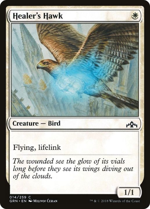 Healer's Hawk in the group Magic the Gathering / Sets / Guilds of Ravnica at Proxyprinters.com (18771)