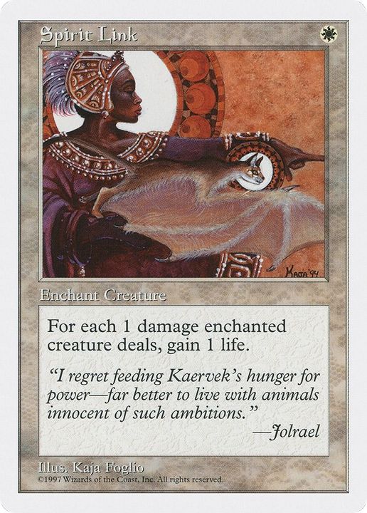 Spirit Link in the group Magic the Gathering / Types / Colors / White at Proxyprinters.com (18806)