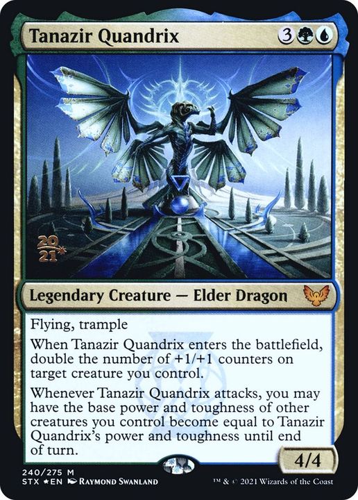 Tanazir Quandrix in the group Magic the Gathering / Types / Colors / Multicolors / G, U at Proxyprinters.com (1881)