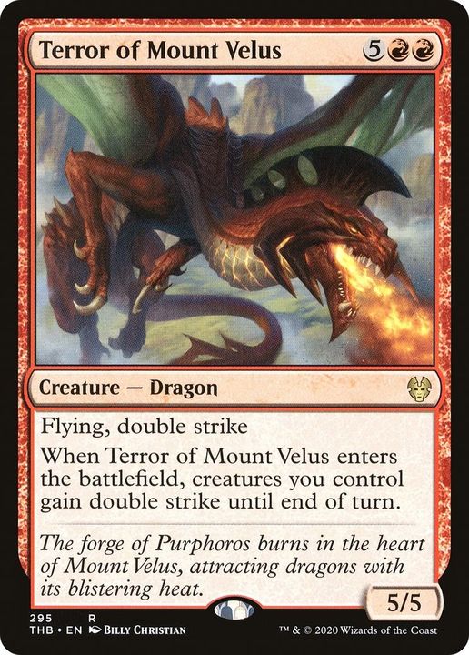 Terror of Mount Velus in the group Magic the Gathering / Sets / Theros Beyond Death at Proxyprinters.com (18814)