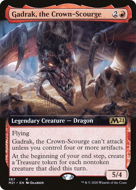 Gadrak, the Crown-Scourge in the group Magic the Gathering / Types / Colors / Red at Proxyprinters.com (18821)