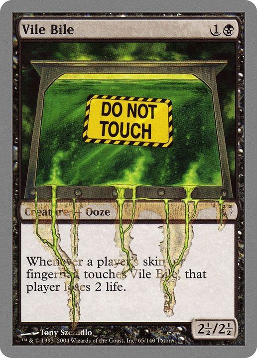 Vile Bile in the group Magic the Gathering / Sets / Unhinged Promos at Proxyprinters.com (18831)