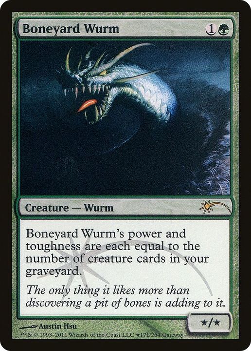 Boneyard Wurm in the group Magic the Gathering / Sets / Wizards Play Network 2011 at Proxyprinters.com (18841)