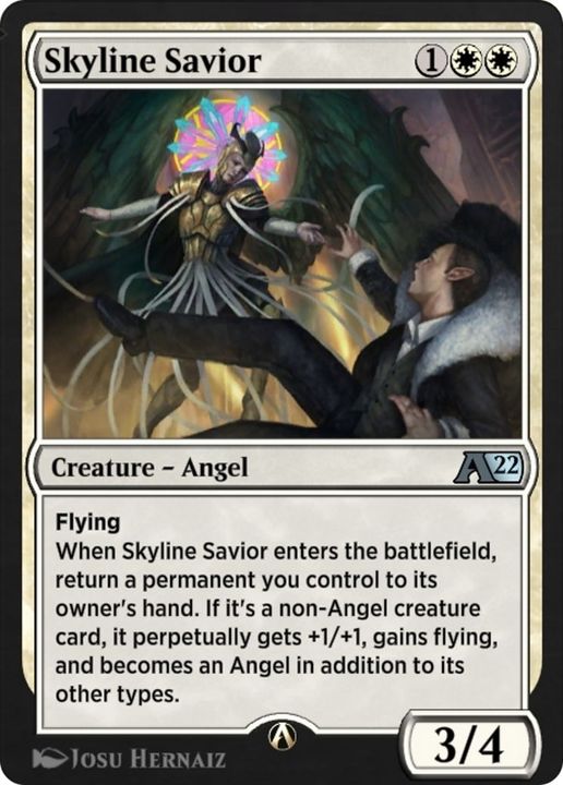 Skyline Savior in the group Magic the Gathering / Types / Colors / White at Proxyprinters.com (18842)