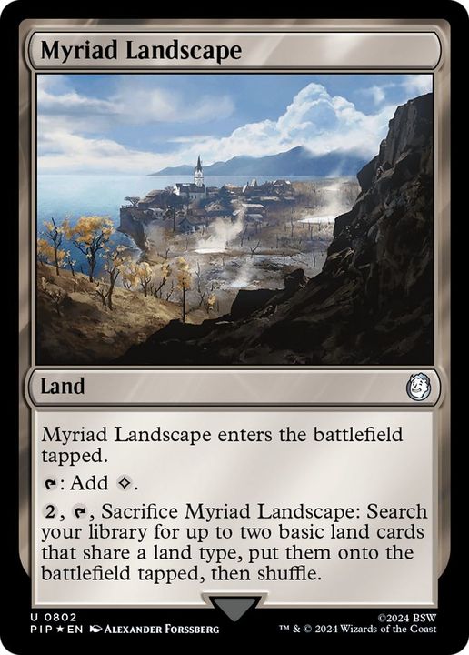 Myriad Landscape in the group Magic the Gathering / Types / Colors / Colorless at Proxyprinters.com (18895)