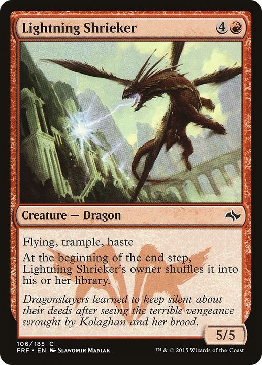 Lightning Shrieker in the group Magic the Gathering / Sets / Fate Reforged at Proxyprinters.com (189)