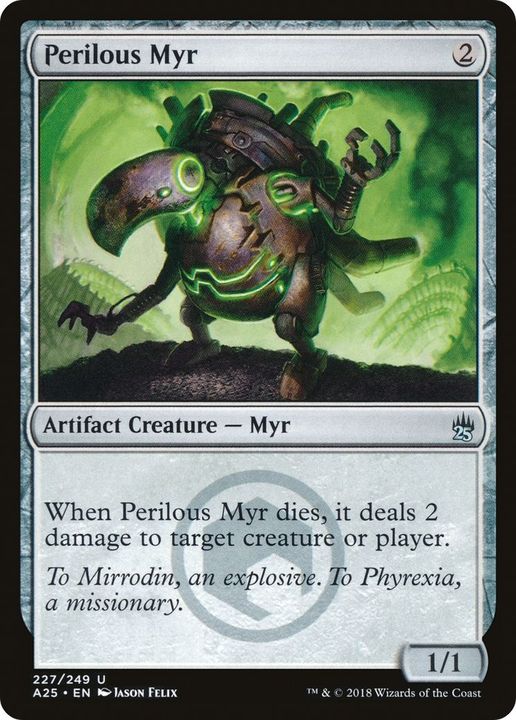 Perilous Myr in the group Magic the Gathering / Types / Colors / Colorless at Proxyprinters.com (18928)