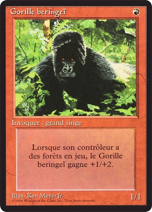 Kird Ape in the group Magic the Gathering / Sets / Foreign Black Border at Proxyprinters.com (18934)