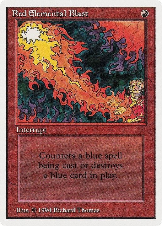 Red Elemental Blast in the group Magic the Gathering / Types / Colors / Red at Proxyprinters.com (18935)