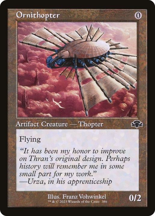 Ornithopter in the group Magic the Gathering / Types / Colors / Colorless at Proxyprinters.com (1899)