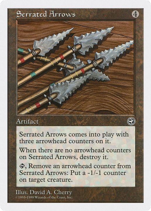 Serrated Arrows in the group Magic the Gathering / Types / Artifacts / Artifact at Proxyprinters.com (19019)