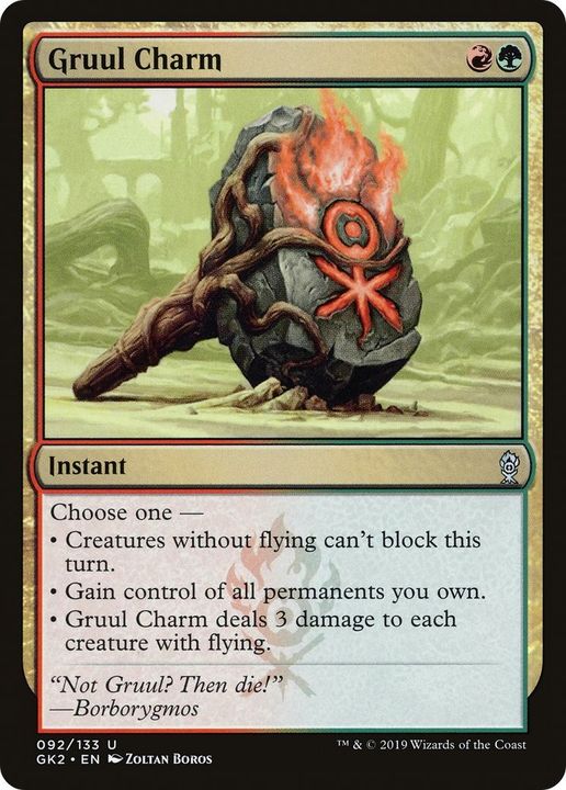 Gruul Charm in the group Magic the Gathering / Types / Colors / Multicolors / G, R at Proxyprinters.com (19020)