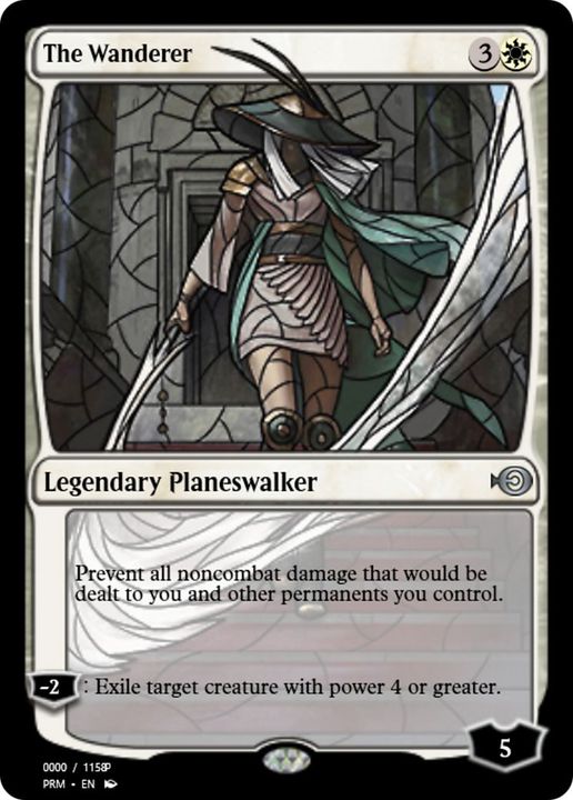 The Wanderer in the group Magic the Gathering / Types / Colors / White at Proxyprinters.com (19027)