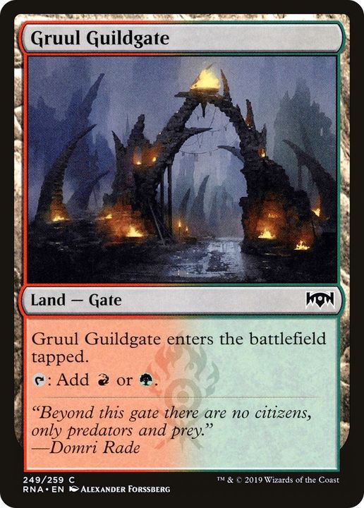 Gruul Guildgate in the group Magic the Gathering / Sets / Ravnica Remastered at Proxyprinters.com (19029)