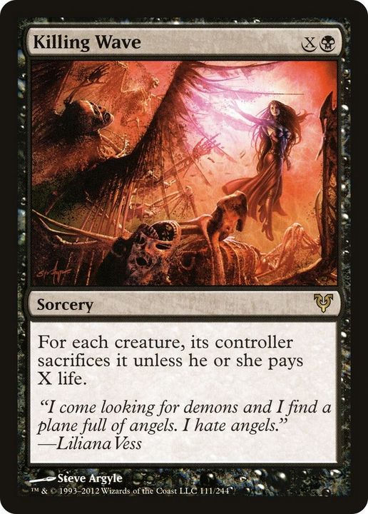 Killing Wave in the group Magic the Gathering / Types / Colors / Black at Proxyprinters.com (19048)