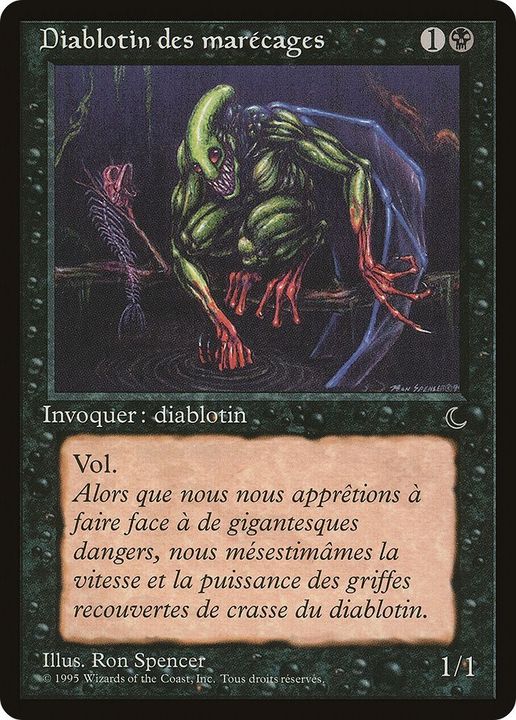 Bog Imp in the group Magic the Gathering / Types / Colors / Black at Proxyprinters.com (19073)