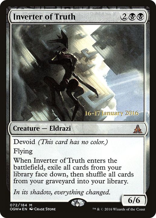 Inverter of Truth in the group Magic the Gathering / Sets / Oath of the Gatewatch Tokens at Proxyprinters.com (19075)