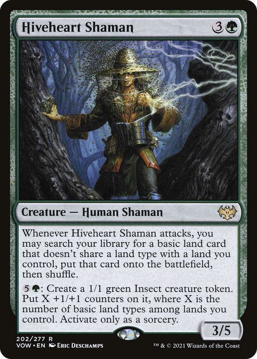 Hiveheart Shaman in the group Magic the Gathering / Types / Creatures / Human at Proxyprinters.com (19080)